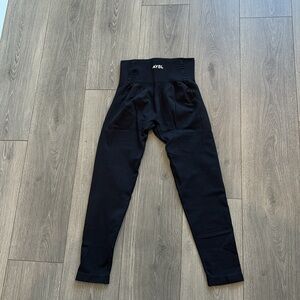 ABYL Black Seamless Compression Legging Size Medium